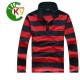 Leisure 100% Cotton Man Long Sleeve Striped T-Shirt (KVC04-01)