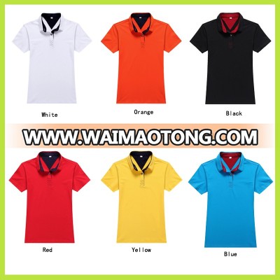 6 Colors Wholesale Cheap Cotton Blank Designer Polo Shirt