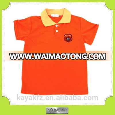 custom-made cotton embroidered china polo t shirt factory