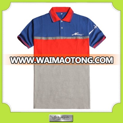 Custom quality combed cotton new design hi vis polo shirts with embroidery