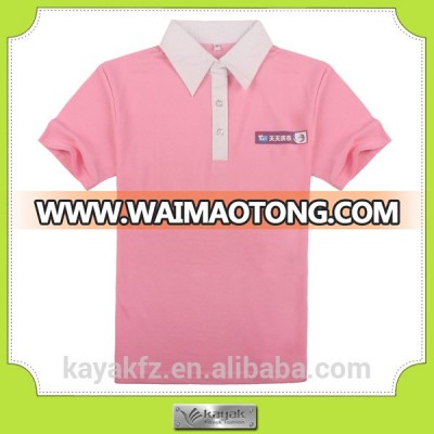 customized cotton polo shirts for women