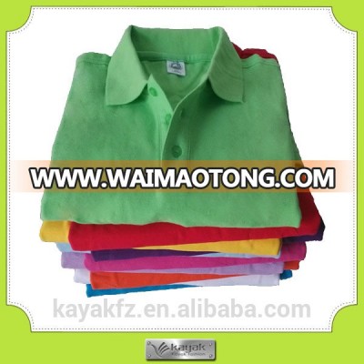 custom pique fabric 35 cotton blank mens polo shirts