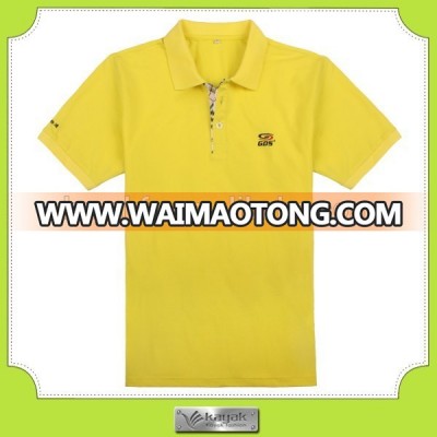 2017 high quality 100% combed cotton Juniors Basic Solid Polo Shirt wholesale made in China