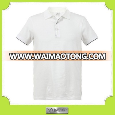 2016 polyester/cotton Cool men white polo shirts/many color free size polo