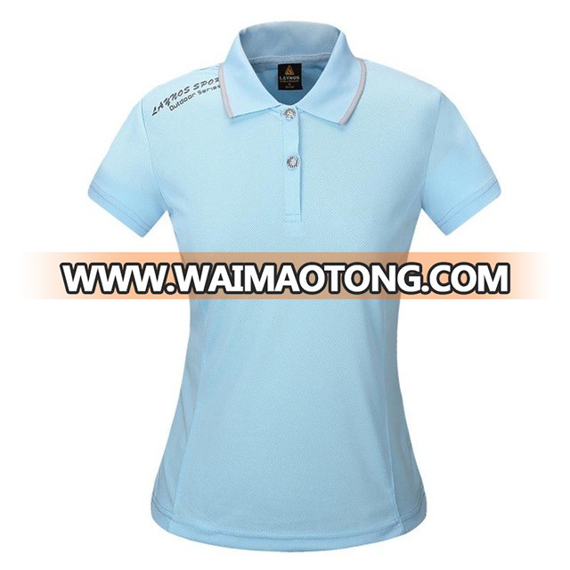 Waimaotong Online Shopping Pure Cotton Plain Polo Casual Tshirt Compression Wholesale Streetwear Clothing For Women